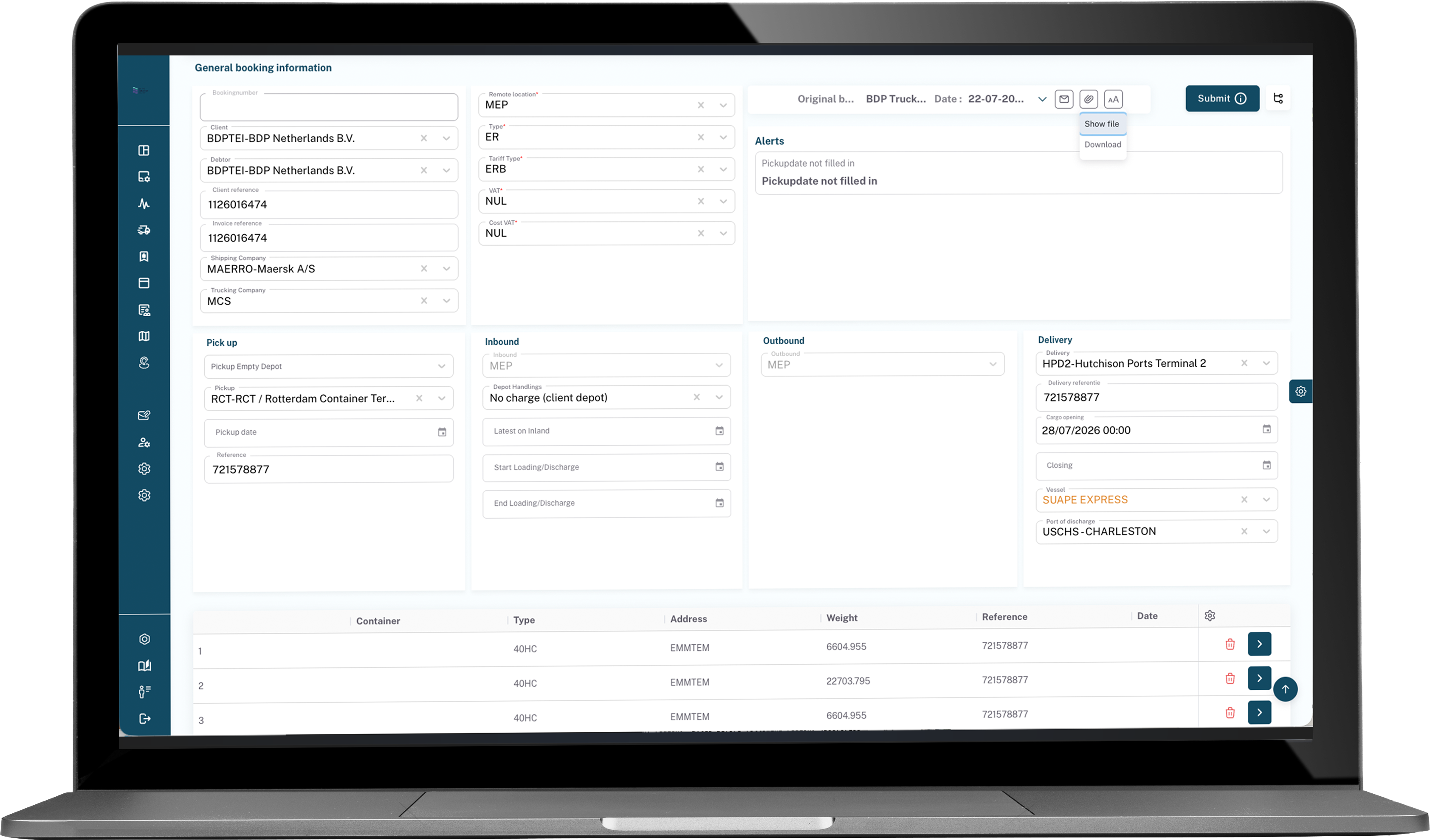 Product screenshot